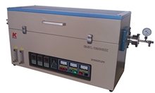 Three Zones Split Tube Furnace with 30 Segement Controllers Quartz Tube (2.36'' to 5'' O. D) & Vacuum sealing Flanges